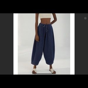 ISO Cordera Denim Maxi Pants
